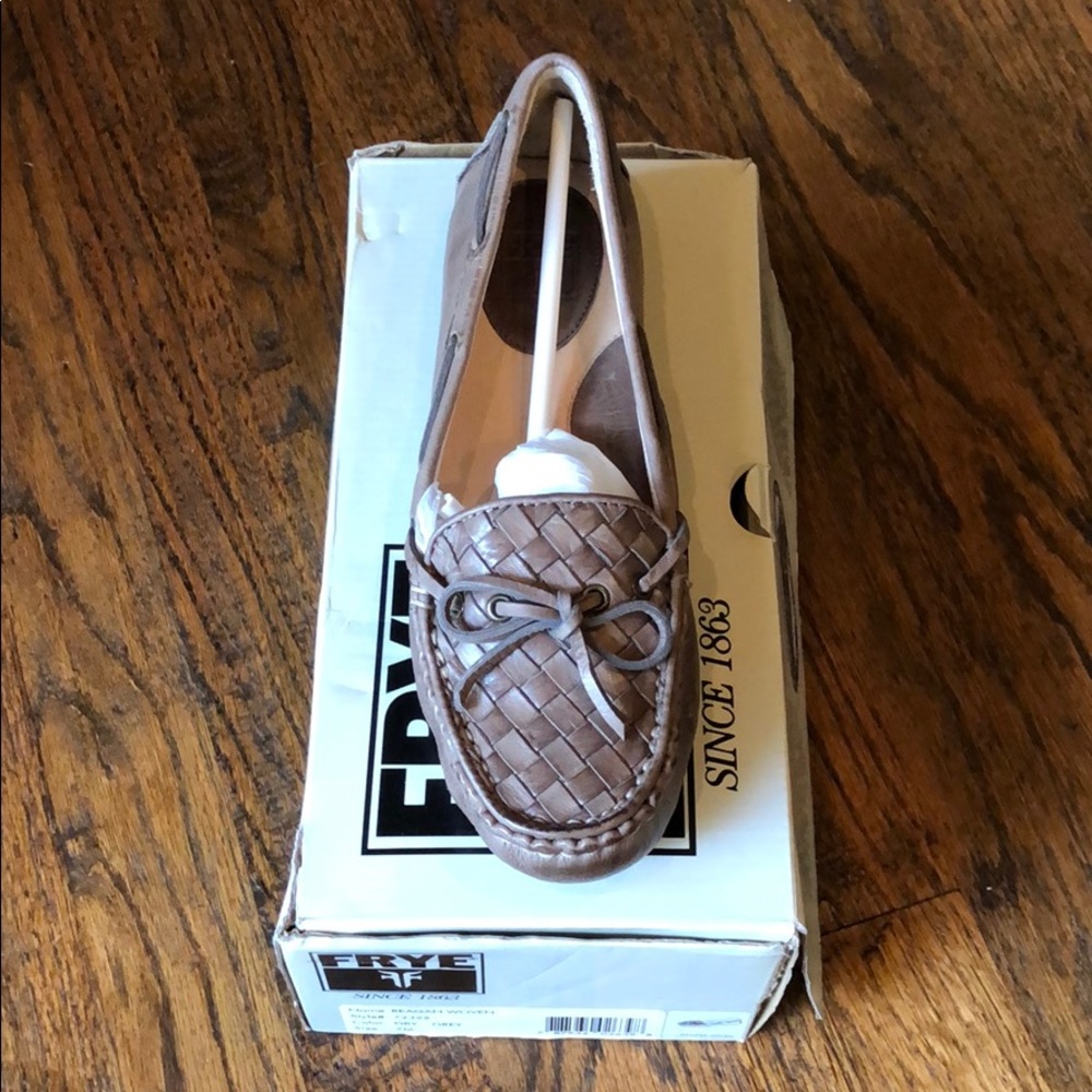 Frye Reagan Woven Driving Moccasin